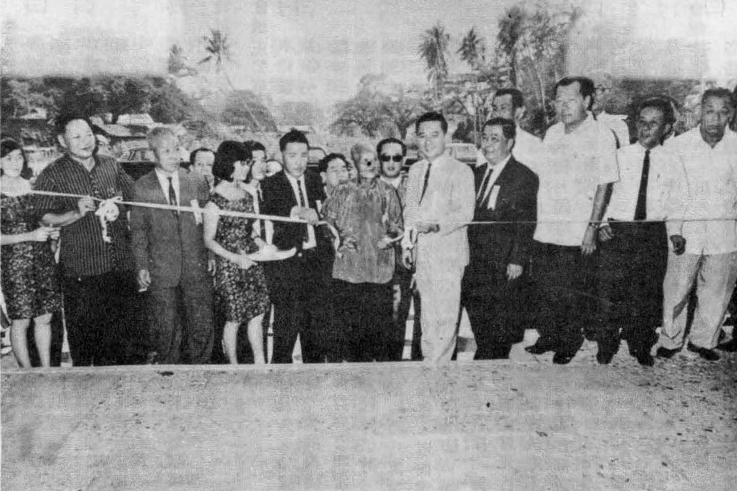 1965年 会馆修缮后开幕典礼 资料来源:1977年茶阳会馆(大埔)会馆暨回春馆 百年纪念特刊